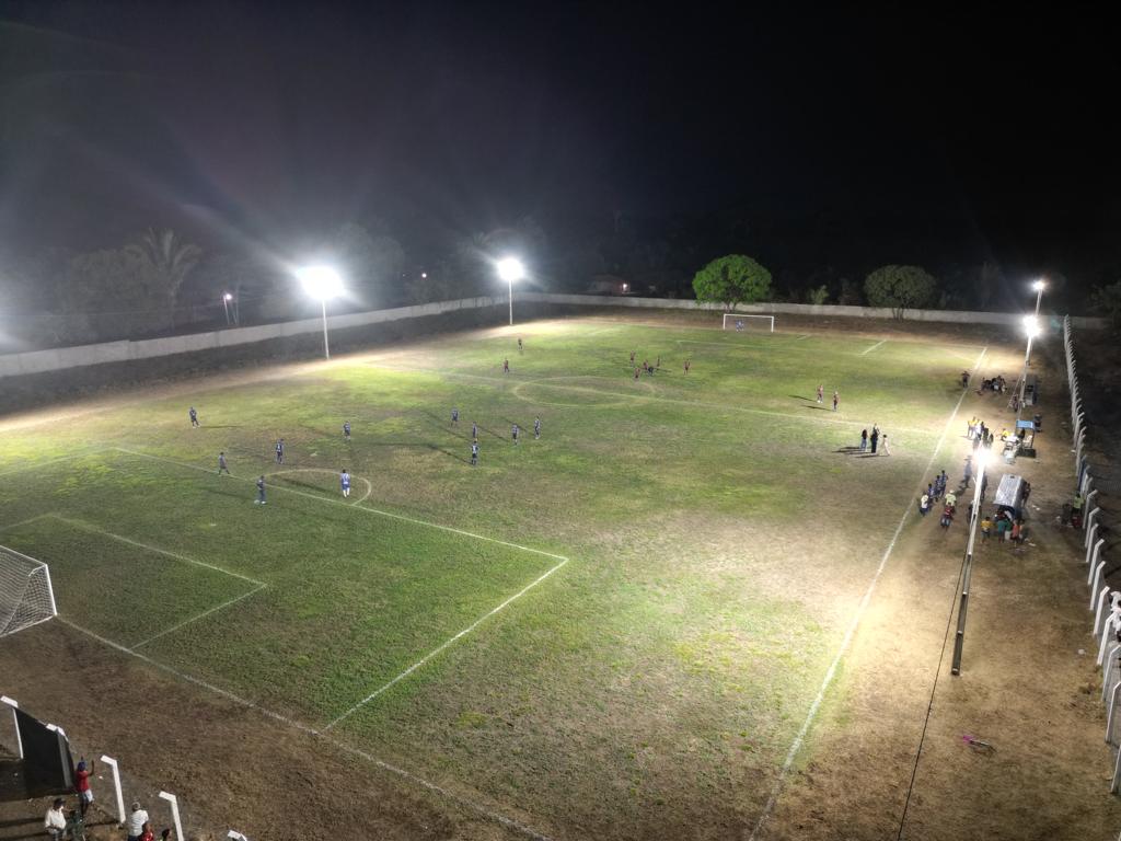 Prefeito Gustavo Medeiros inaugura ampliação do Estádio de Novo Nilo